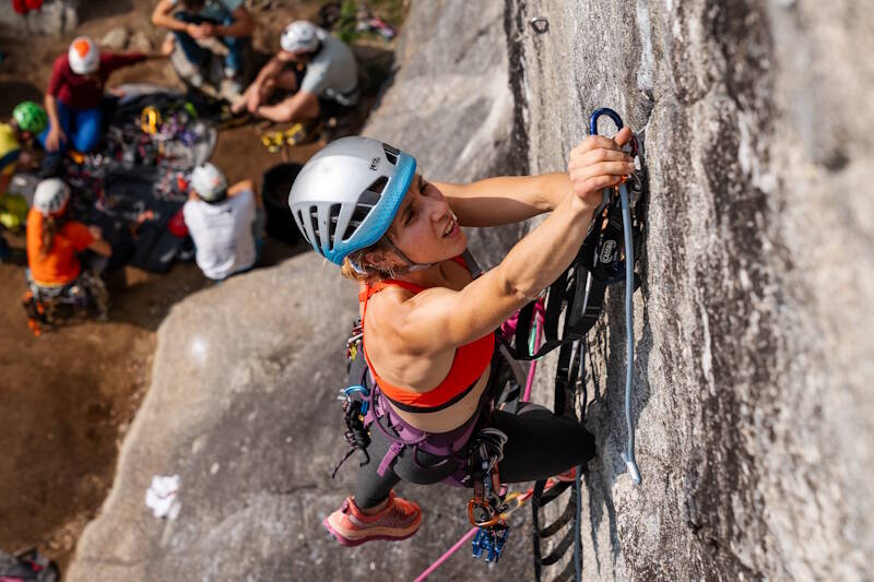 I giovani alpinisti del CAI Eagle Team