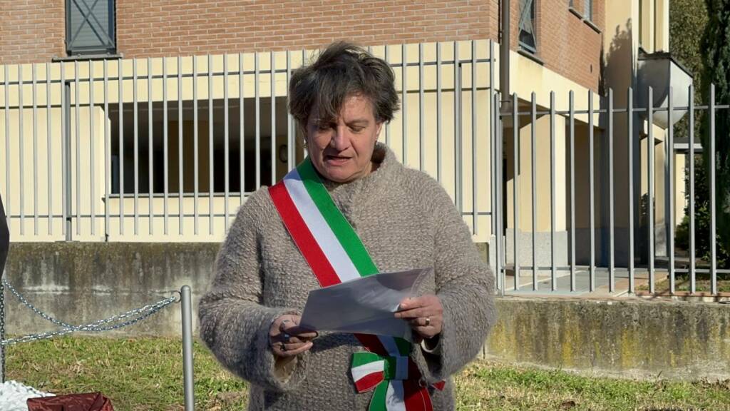 Cerimonia di scoprimento targhe macchinari Pomini a Castellanza