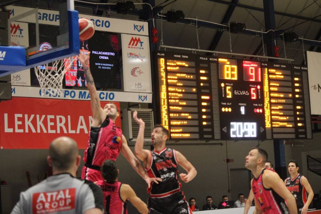 Crema - Legnano Basket, a cura di Andrea Bernasconi