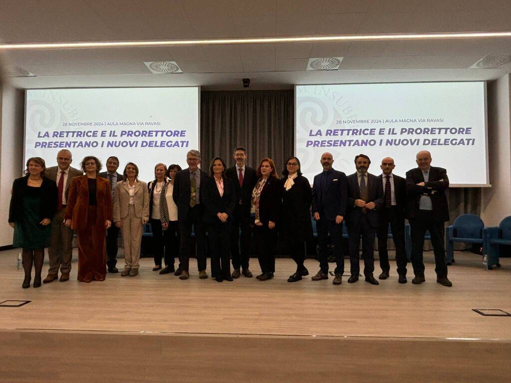 Delegati dell'Università dell'Insubria