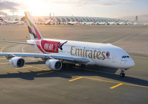 emirates milan aereo