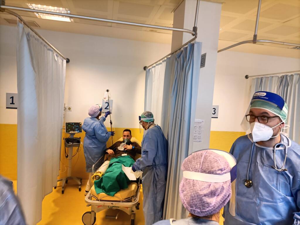 Esercitazione all’Ospedale di Legnano 