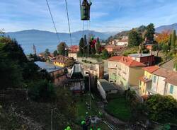 Esercitazione Cnsas Lombardo a Laveno Mombello