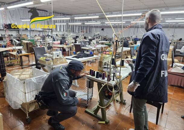 fabbrica abusiva samarate caporalato