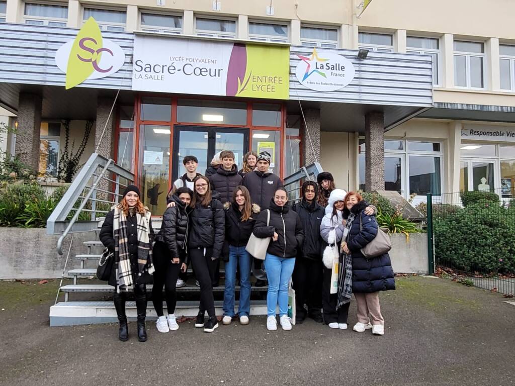 Il Bernocchi di Legnano in visita al Lycée professionnel Sacré Coeur in Bretagna