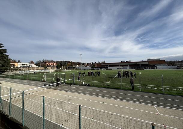 inaugurazione campo centro sportivo malnate