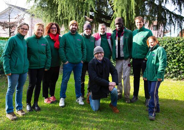 L’inaugurazione del giardino del “Verde ricordo” al Molina