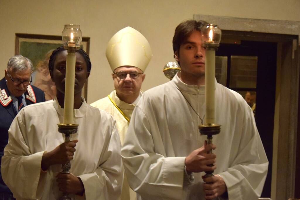 La Virgo Fidelis in Basilica a Legnano- Foto di Antonio Emanuele