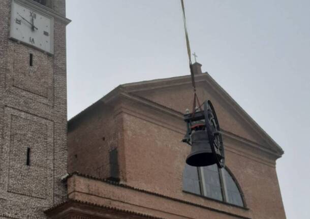 Le campane della chiesa di Santo Stefano di Nerviano tornano “a casa”