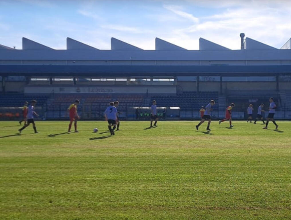 Lo stadio di Legnano riaperto al calcio 