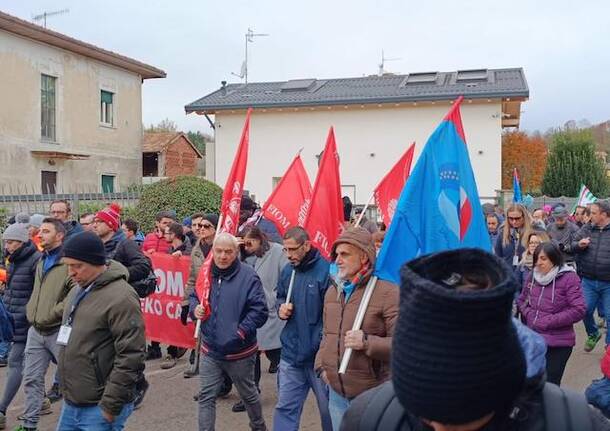 Manifestazione alla Beko Europe