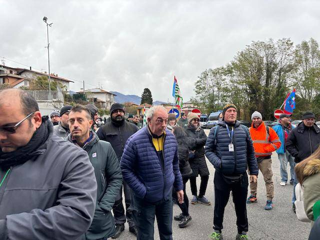 Manifestazione alla Beko Europe