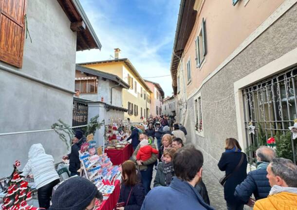 Migliaia di persone per le vie, un successo il mercatino a Galliate Lombardo