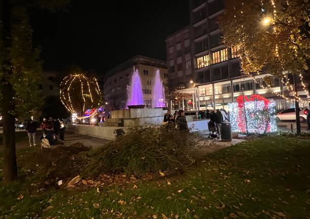 Si accende il Natale a Busto Arsizio