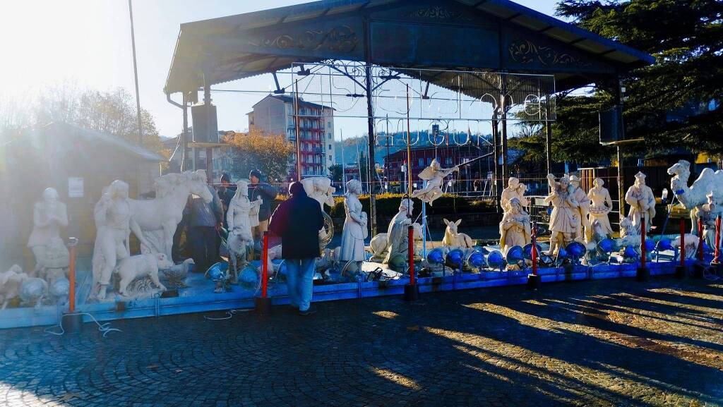 presepe sommerso laveno lavori in corso