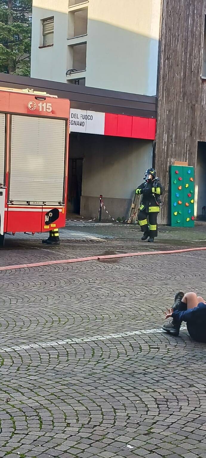 Scout 33 di Busto Arsizio in visita nel distaccamento Vigili del Fuoco Legnano