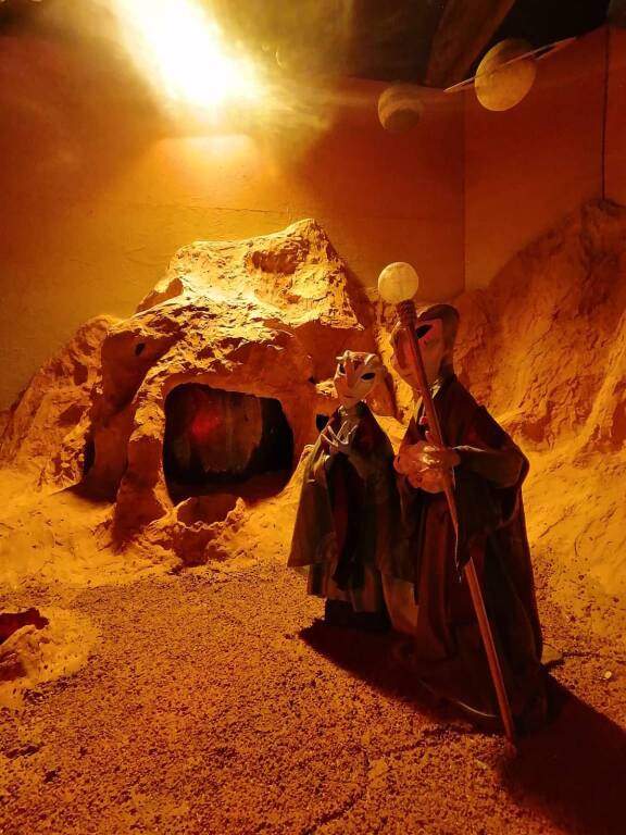 A Crodo il presepe che celebra l'amore universale