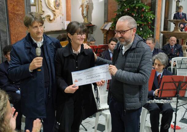 Benemerenze Bcc a Buguggiate Natale 2024 (fotografie La Focale)