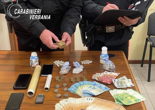 Carabinieri di Verbania Pusher 