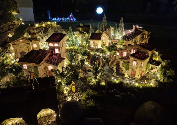 Il presepe di via Cantone a Cuvio