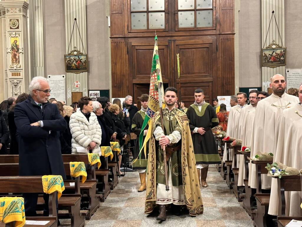 Cerimonia d'investitura della contrada Sant'Ambrogio