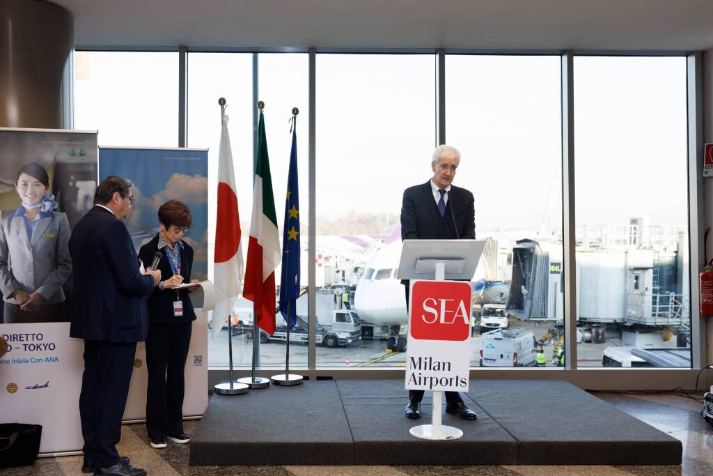 Debutta il volo Milano Malpensa - Tokyo Haneda