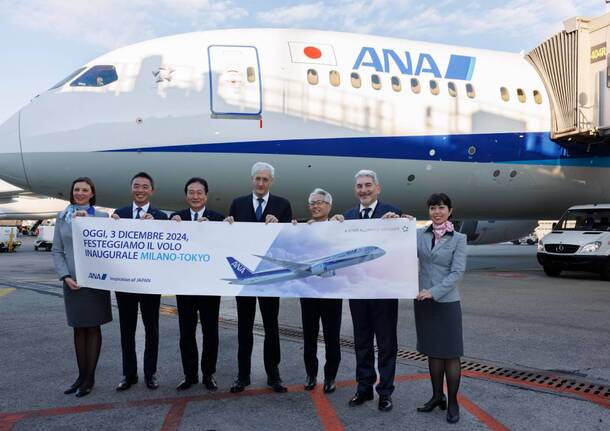 Debutta il volo Milano Malpensa - Tokyo Haneda