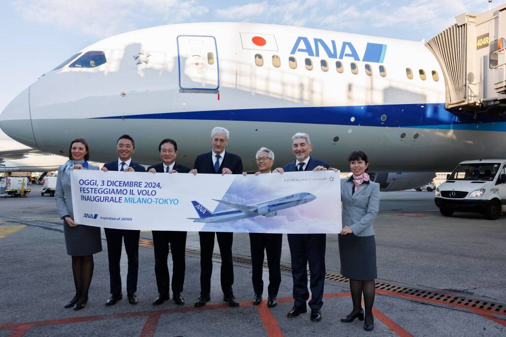 Debutta il volo Milano Malpensa - Tokyo Haneda