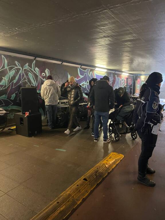 Festa Street Art al sottopassò della stazione di Legnano