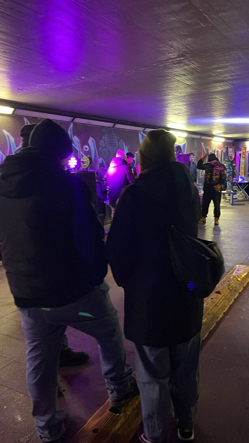 Festa Street Art al sottopassò della stazione di Legnano