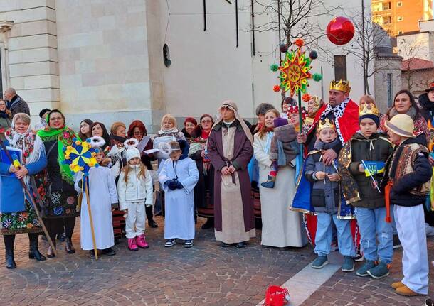 Gallarate - La comunità ucraina festeggia il Natale slavo