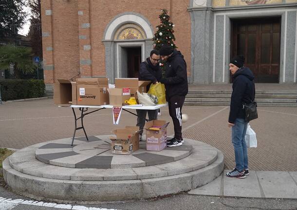 raccolta cibo natale solidarietà