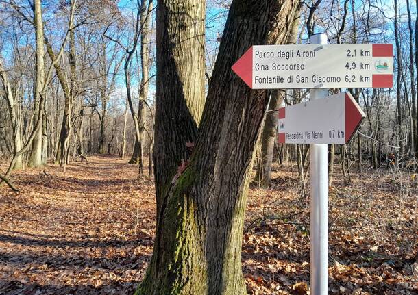 Gerenzano - Nuovo percorso nel Parco dei Mughetti