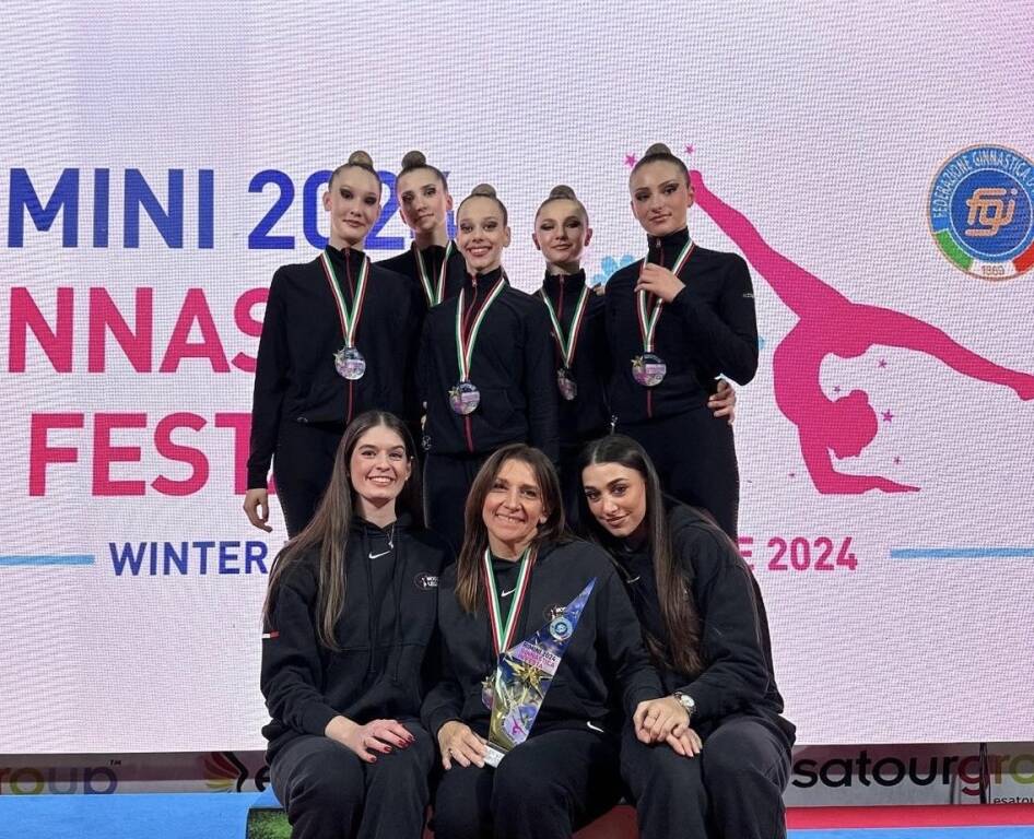 Ginnastica Moderna Legnano Campione d’Italia nell’Insieme Open