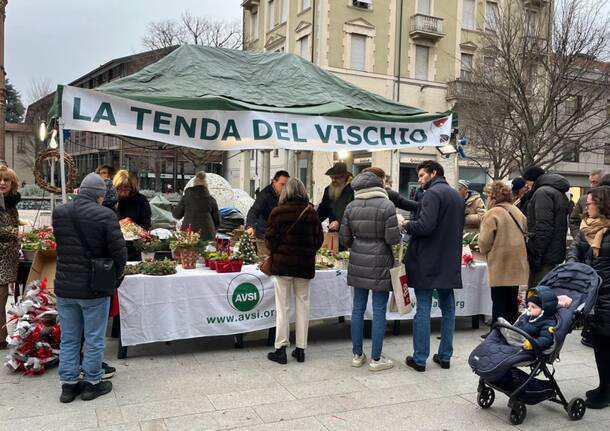 Il banchetto di AVSI di Legnano per il Natale 2024 