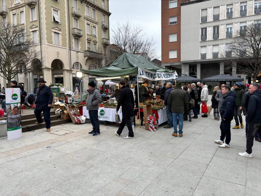 Il banchetto di AVSI di Legnano per il Natale 2024 