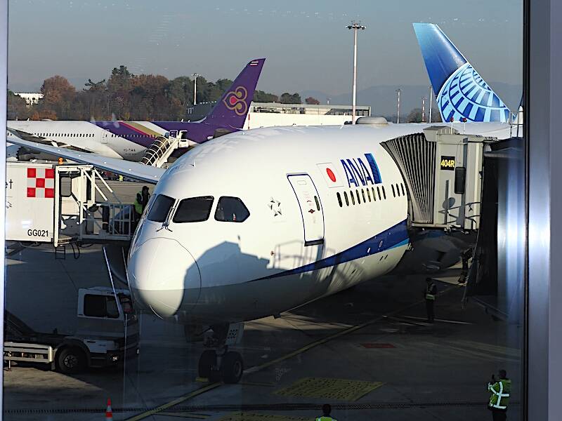 Inaugurazione del volo ANA Milano-Tokyo a Malpensa