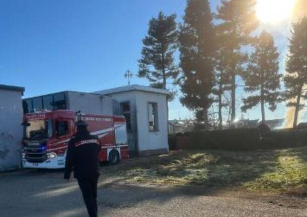 Incendio a vanzaghello