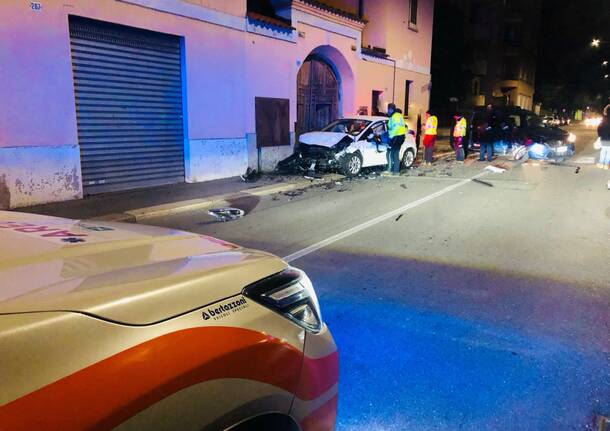 Incidente corso Garibaldi Legnano 