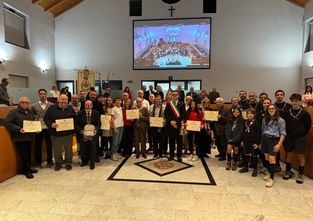 Le benemerenze 2024 di Gallarate