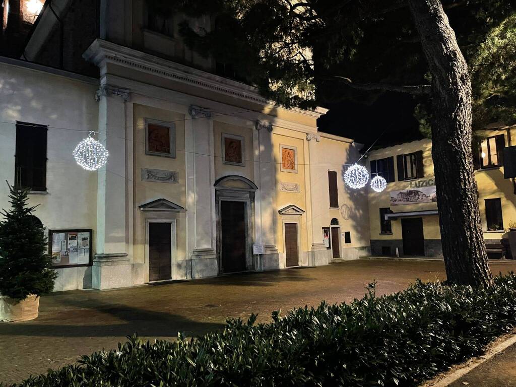 luminarie quartieri Gallarate 
