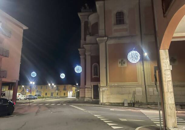 Le luminarie nei quartieri di Gallarate