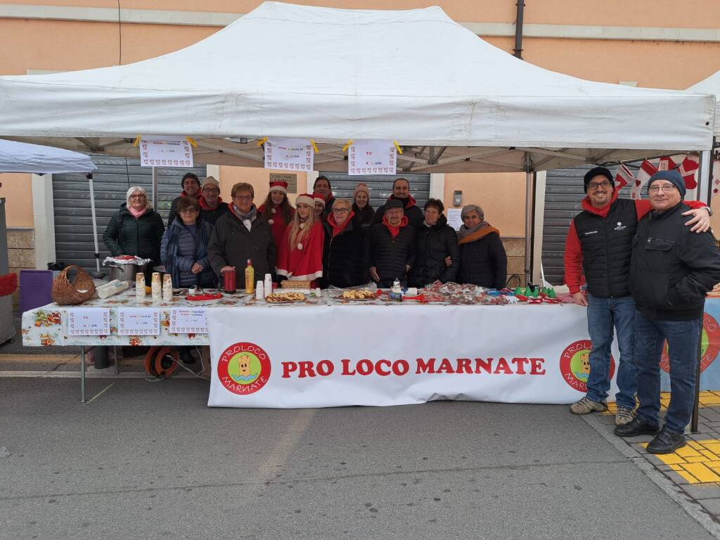 Mercatino natale 2024 marnate 