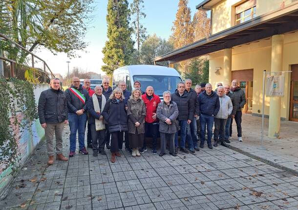 Nuovo furgone per il centro diurno della casa di riposo comunale di Parabiago