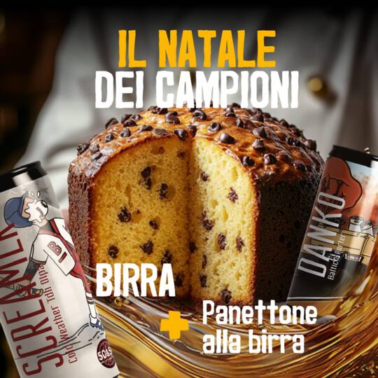 Panettoni alla birra e confezioni regalo: il Natale perfetto firmato 50&50