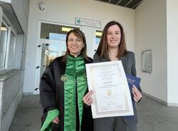 Sarah Maestri, laurea all'Insubria