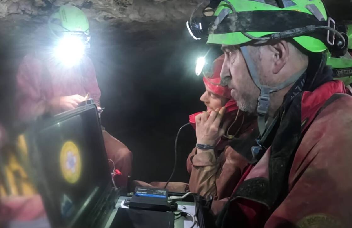 Soccorso alpino grotta di Bueno Fonteno