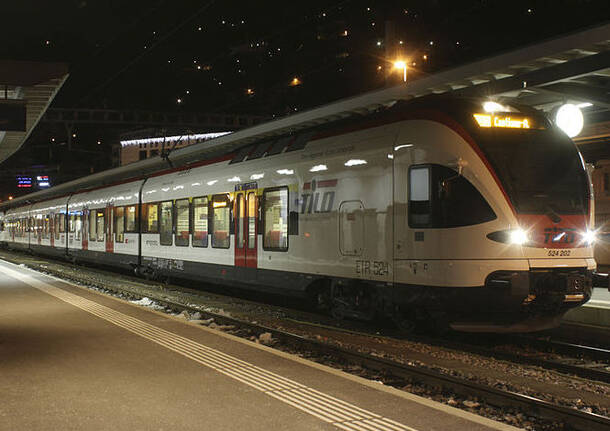 treno Tilo notte