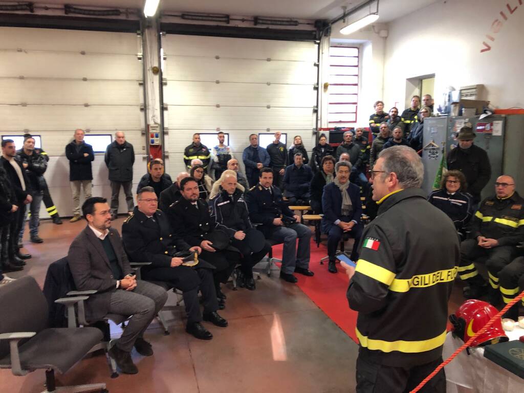 Vigili del Fuoco di Legnano in festa per Santa Barbara