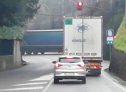 camion incastrato via selene bellavista gennaio 2025